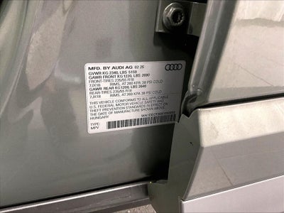 2025 Audi Q3 Premium S Line quattro