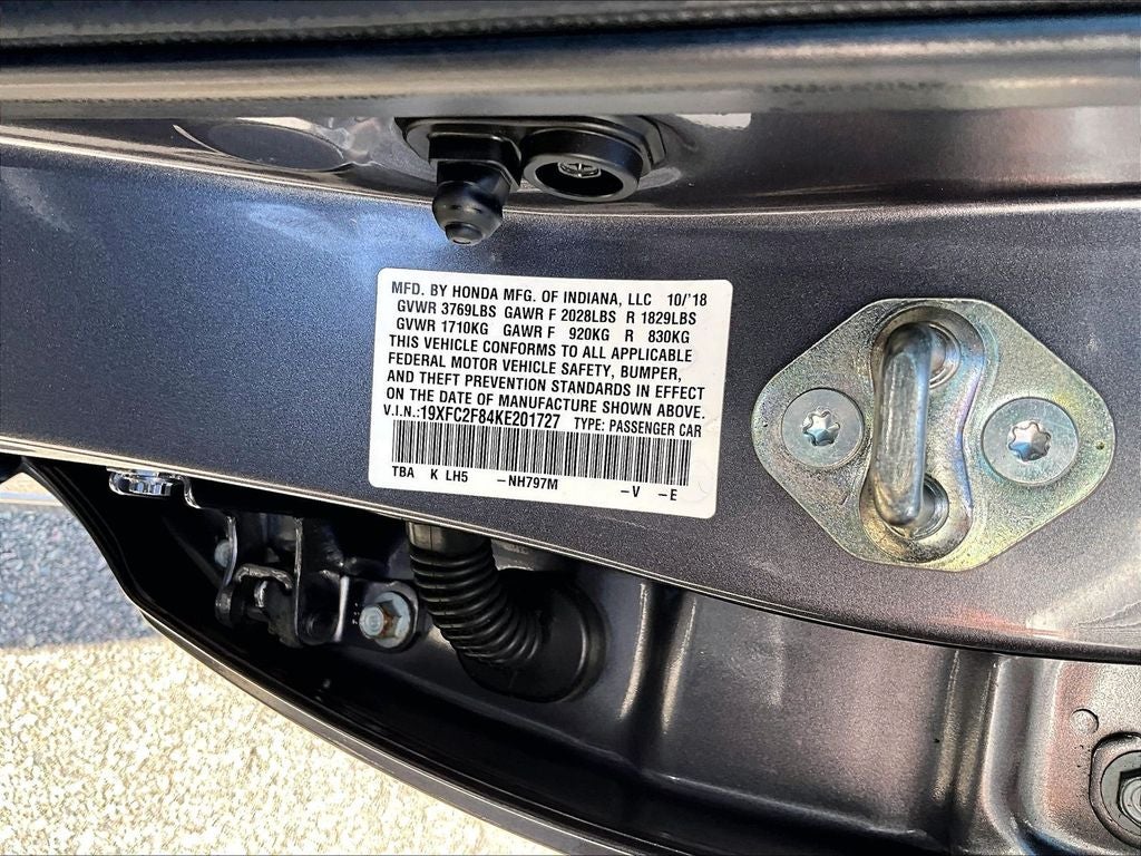 2019 Honda Civic Sport