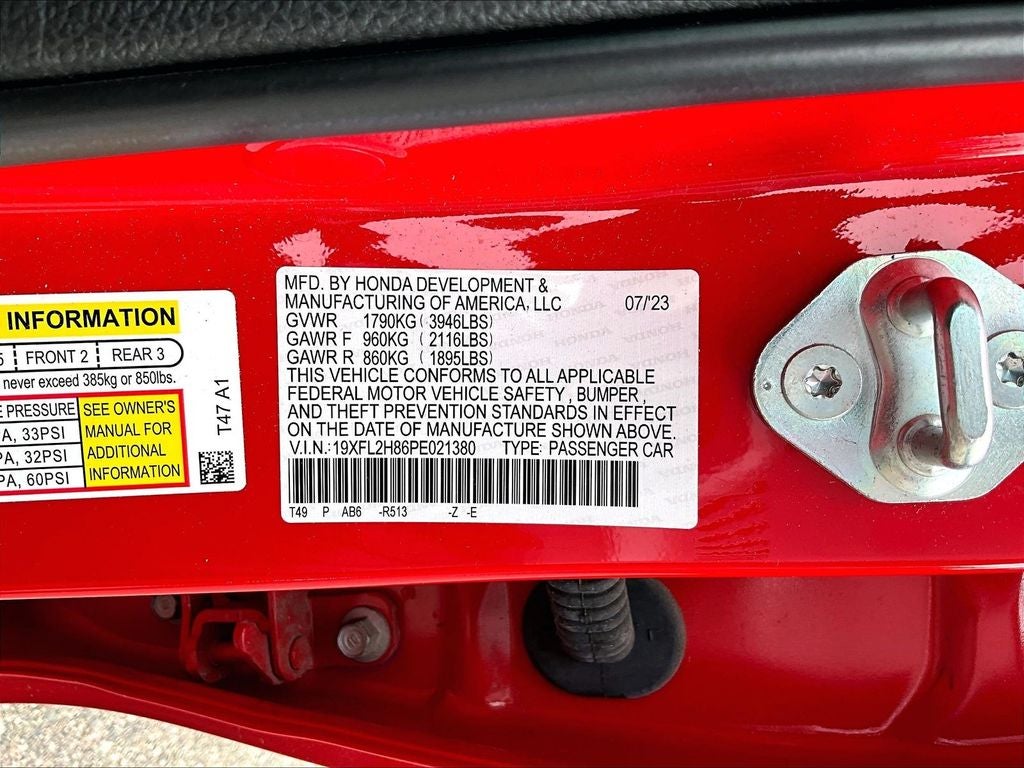 2023 Honda Civic Sport