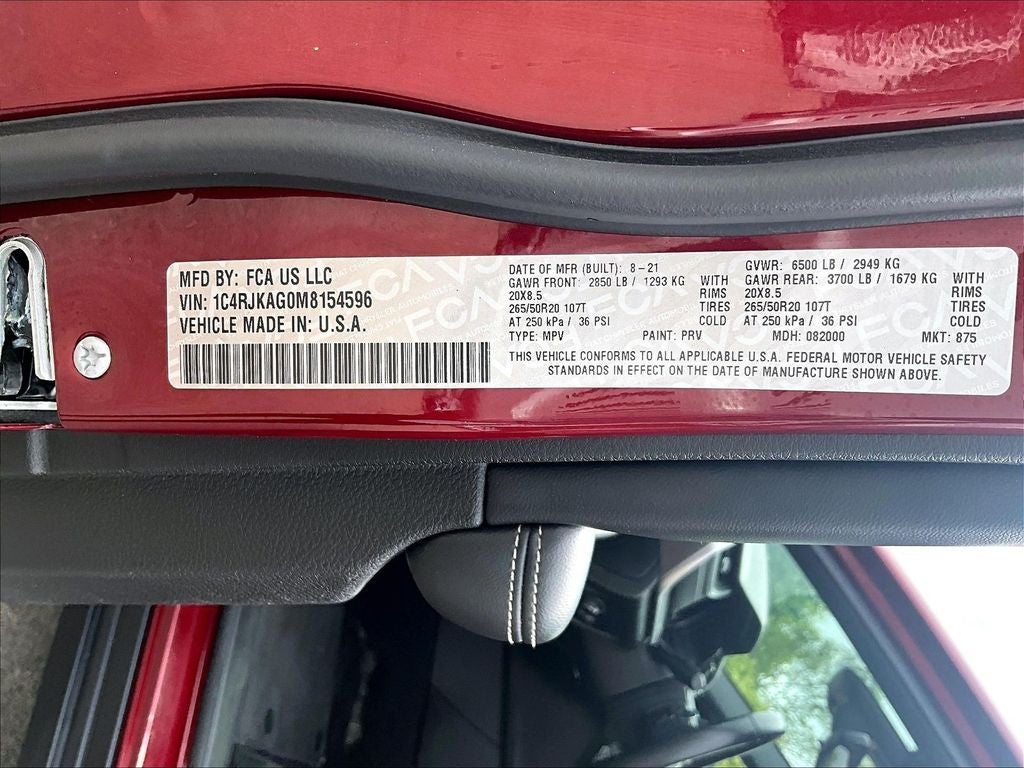 2021 Jeep Grand Cherokee L Altitude