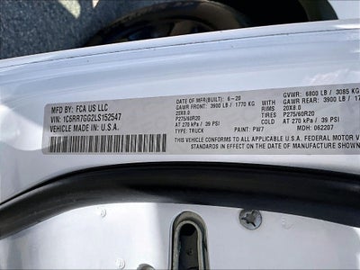 2020 RAM 1500 Classic Warlock