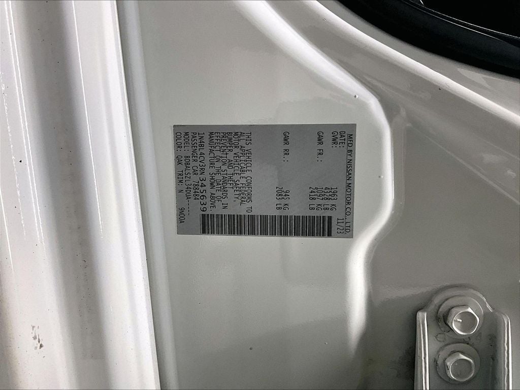 2024 Nissan Altima 2.5 SR