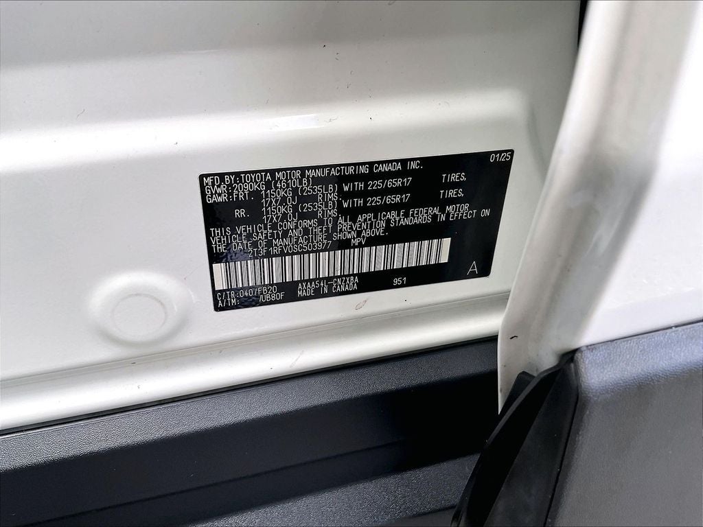 2025 Toyota RAV4 LE