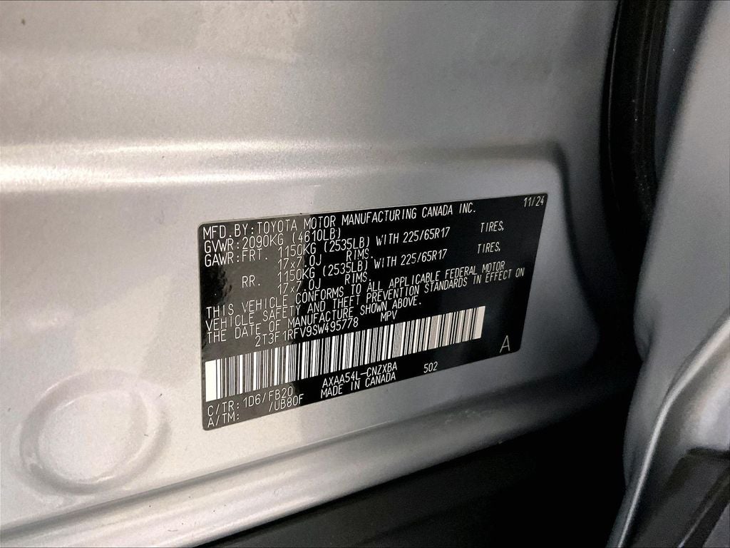 2025 Toyota RAV4 LE