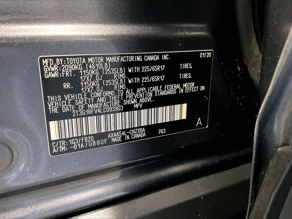 2020 Toyota RAV4 LE