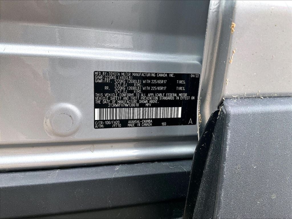 2022 Toyota RAV4 Hybrid XLE
