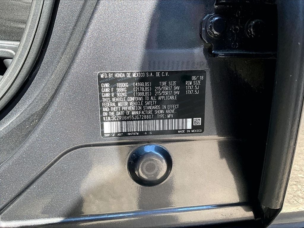 2018 Honda HR-V EX