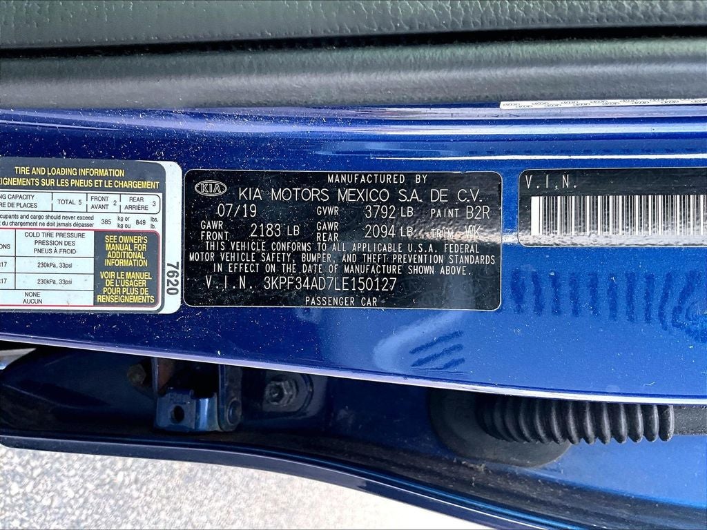 2020 Kia Forte GT-Line