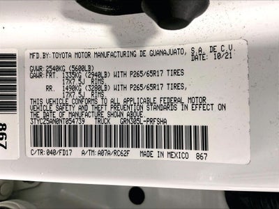 2022 Toyota Tacoma TRD Sport V6