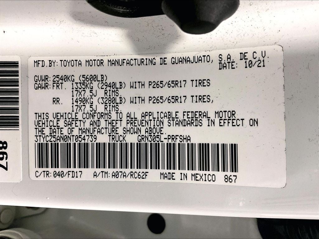2022 Toyota Tacoma TRD Sport V6