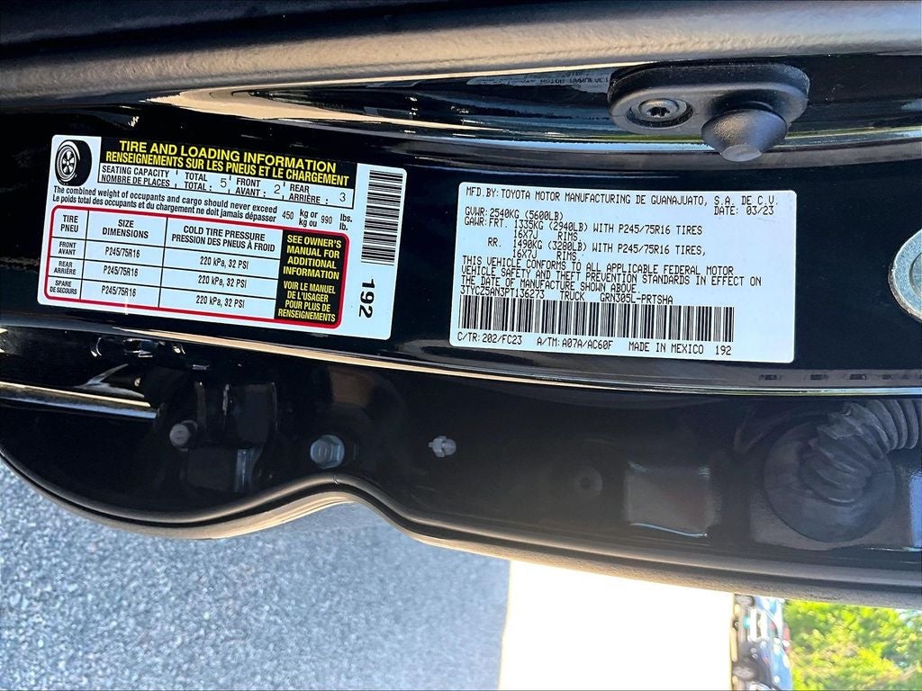 2023 Toyota Tacoma SR5 V6