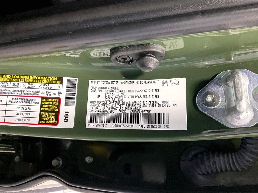 2022 Toyota Tacoma TRD Sport V6