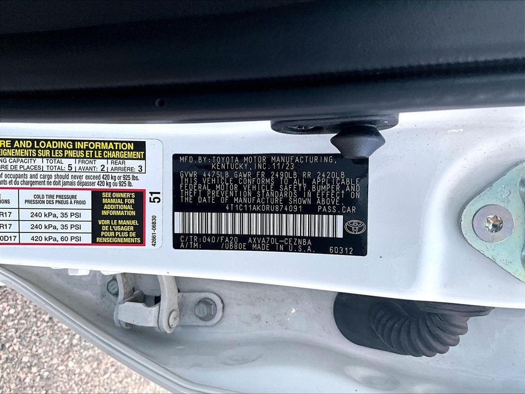 2024 Toyota Camry LE