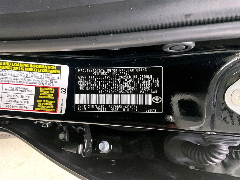 2026 Toyota Camry XLE