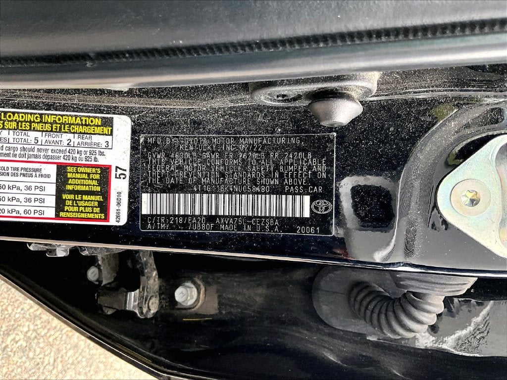 2022 Toyota Camry SE