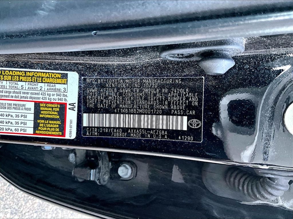2021 Toyota Avalon XLE