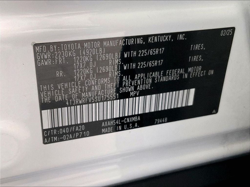 2025 Toyota RAV4 Hybrid XLE