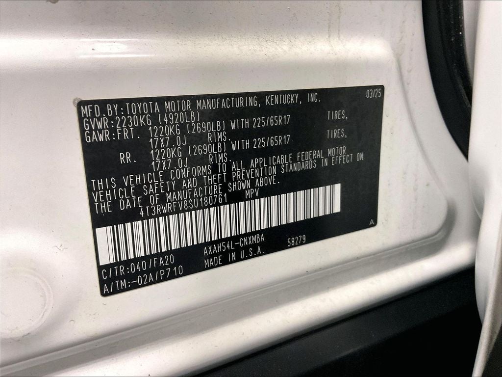2025 Toyota RAV4 Hybrid XLE