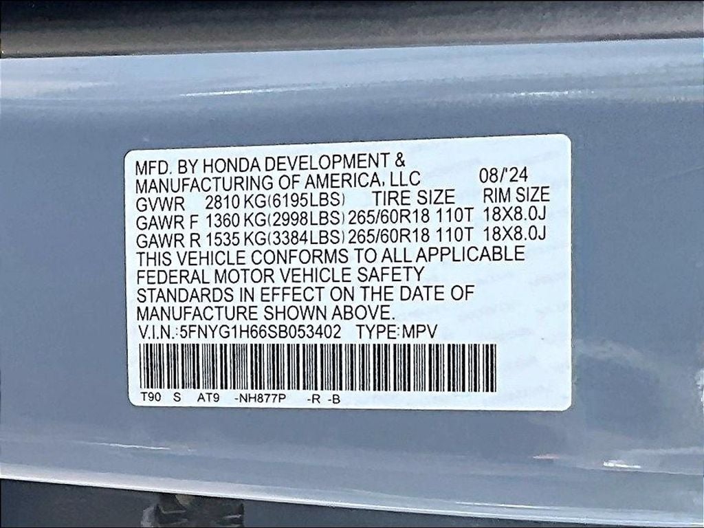 2025 Honda Pilot TrailSport