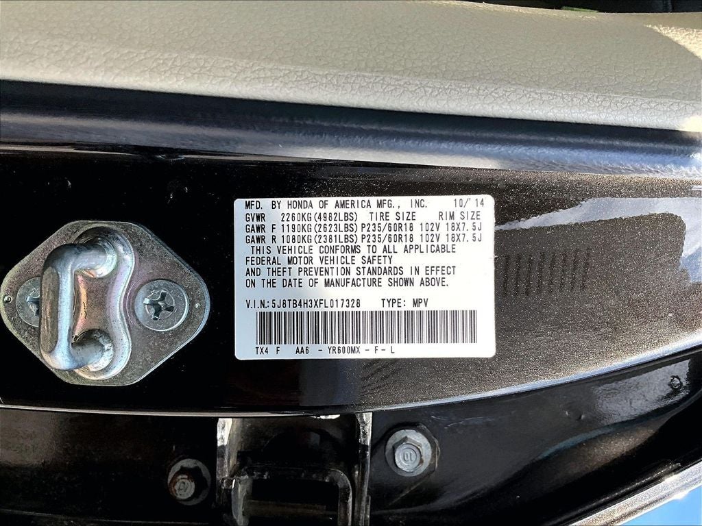 2015 Acura RDX Base