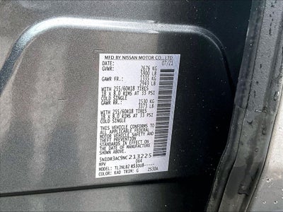 2022 Nissan Pathfinder S