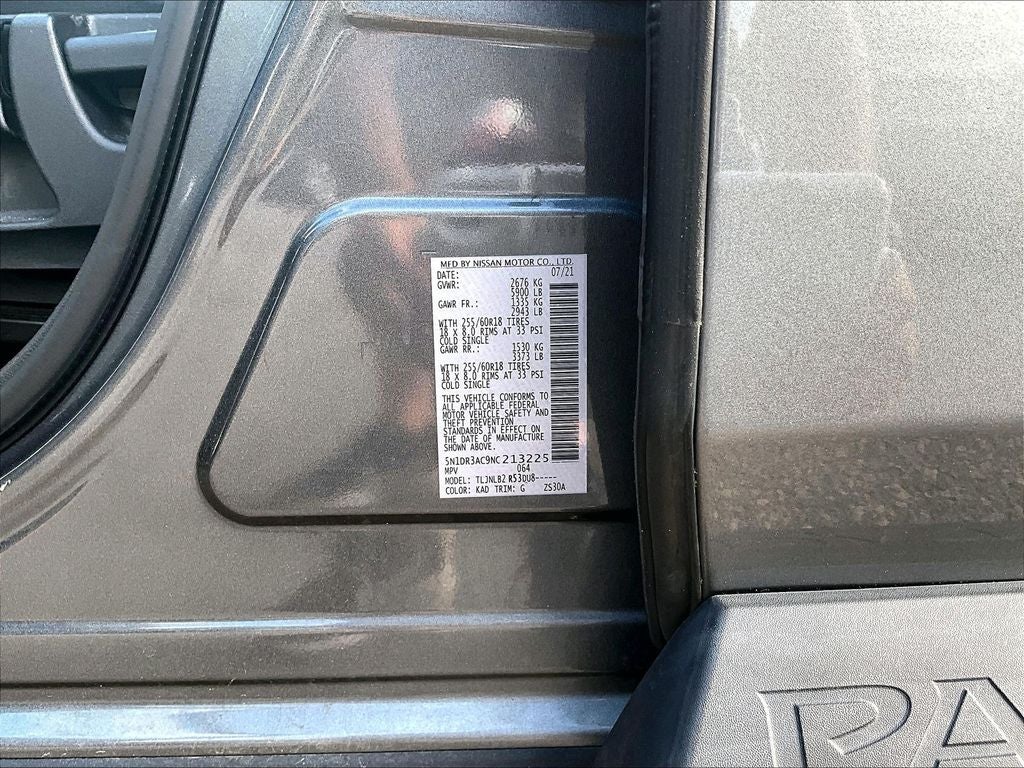 2022 Nissan Pathfinder S