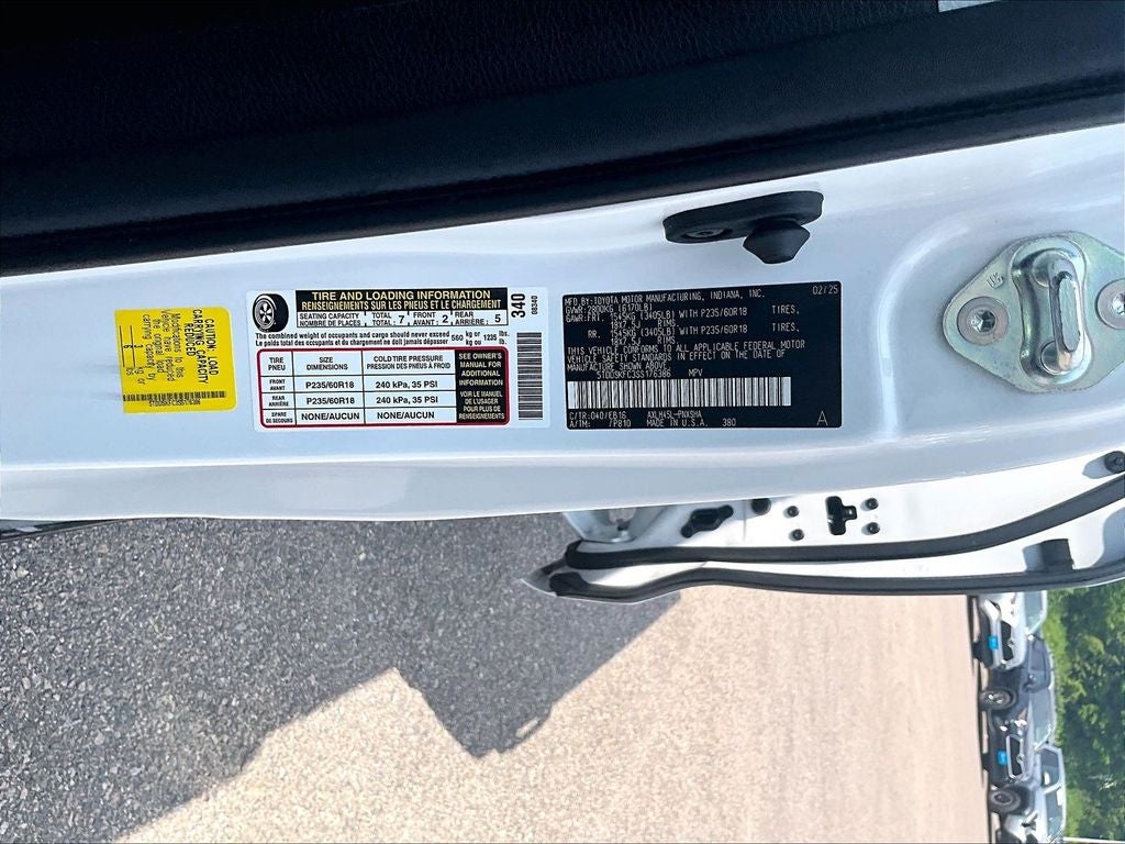 2025 Toyota Sienna XSE 7 Passenger