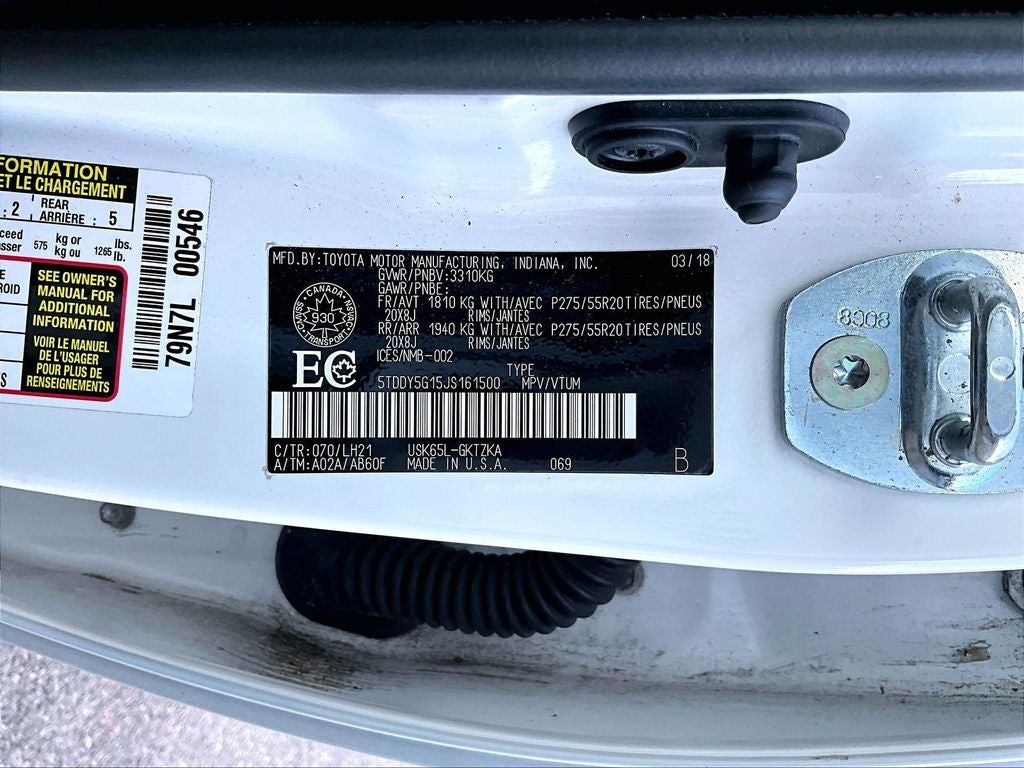 2018 Toyota Sequoia Platinum