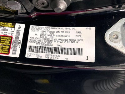 2022 Toyota Tundra Hybrid TRD Pro