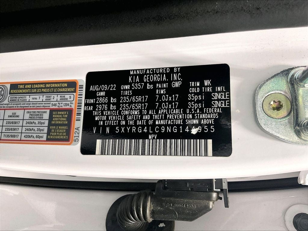 2022 Kia Sorento LX