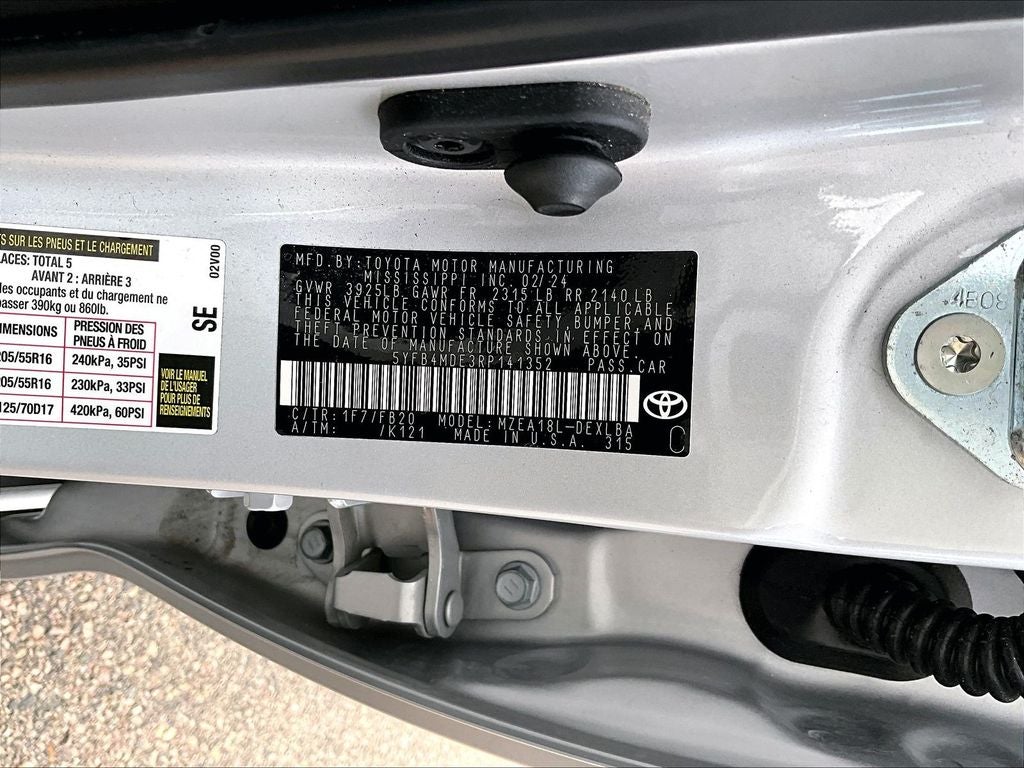 2024 Toyota Corolla LE