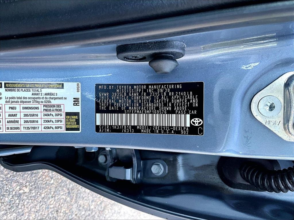 2021 Toyota Corolla LE