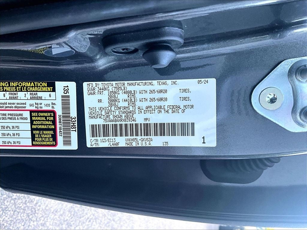 2024 Toyota Sequoia SR5