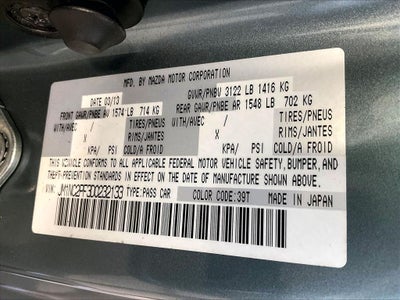 2013 Mazda Mazda Miata PRHT Grand Touring