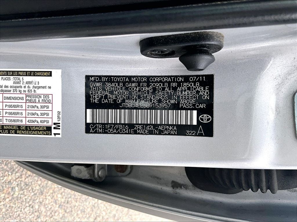 2011 Toyota Corolla LE