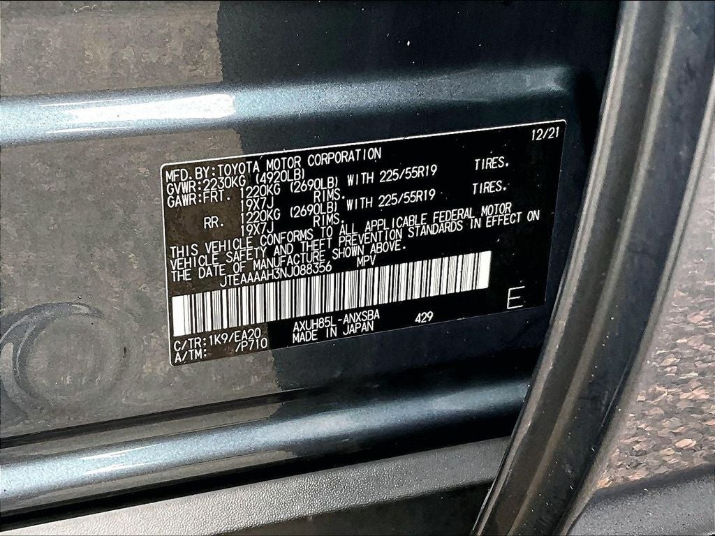 2022 Toyota Venza Limited