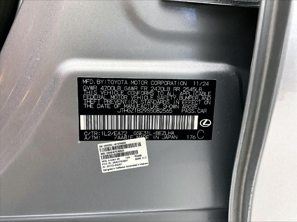 2025 Lexus IS 350 F SPORT